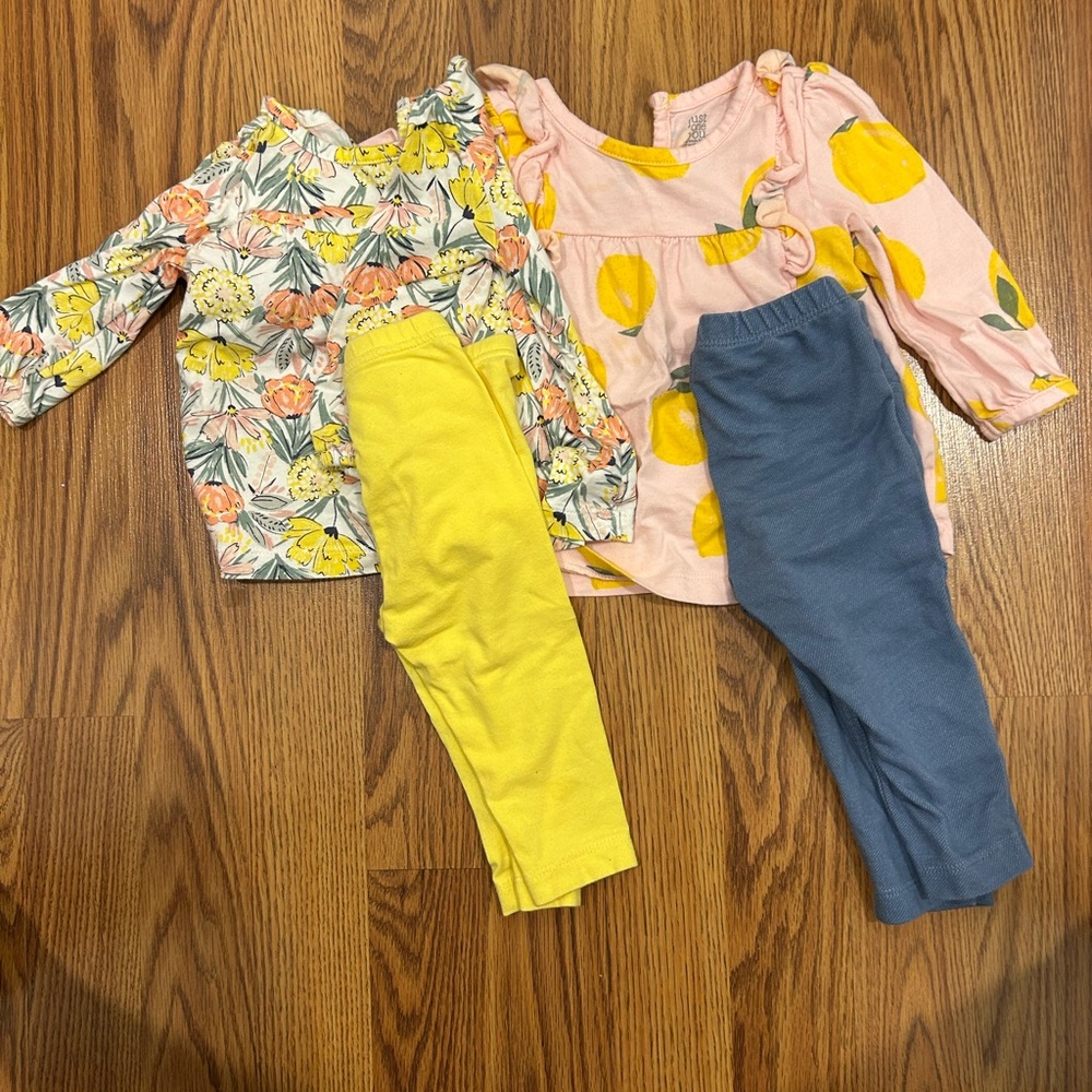 Carter’s baby girl BUNDLE. Size 9 months